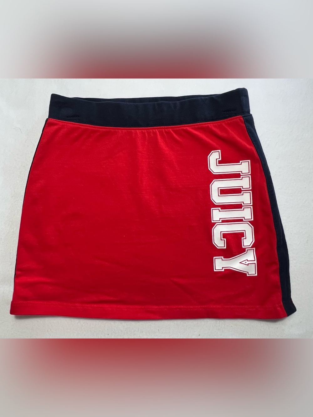 Juicy Couture Red Skirt With Navy trim